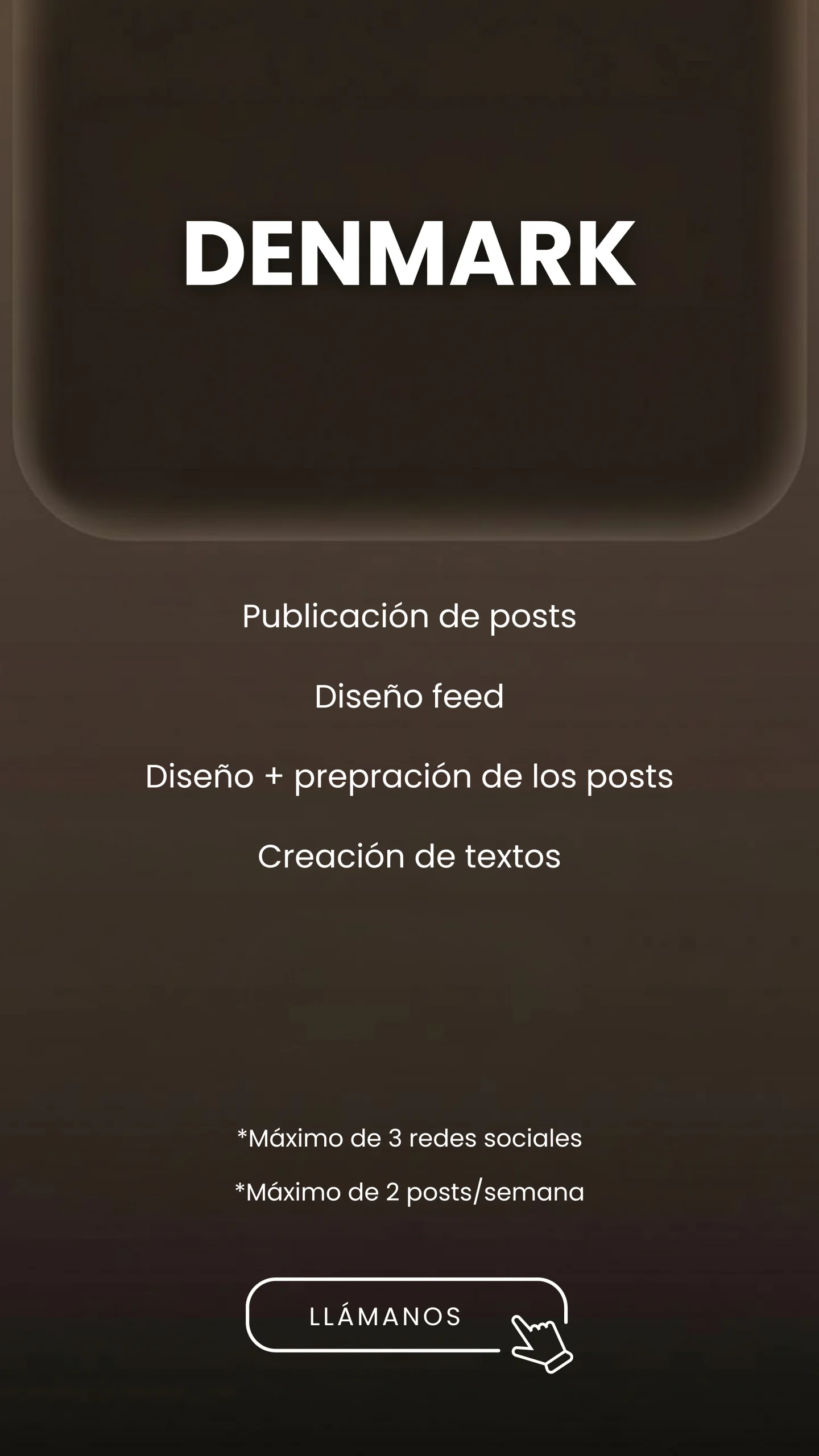 Denmark Gestión Redes Sociales