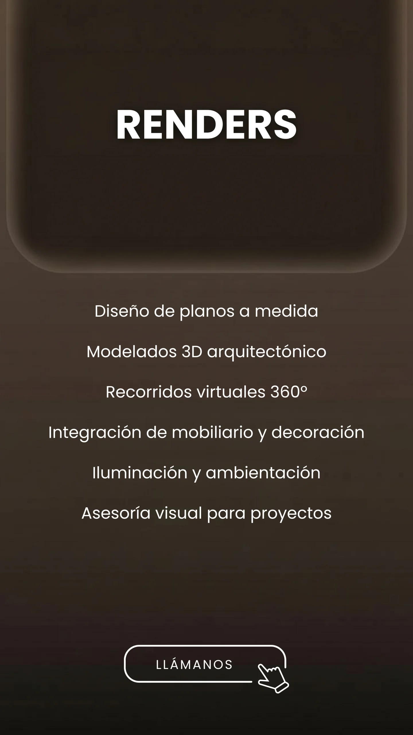 Renders 3D Diseño